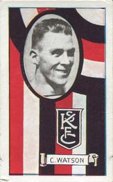 1933 Allen's League Footballers #134 Colin Watson Front
